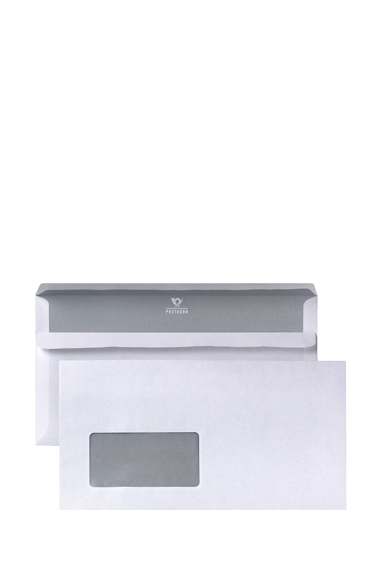 POSTHORN Kompaktbriefumschlag 125x235 mm mit Fenster